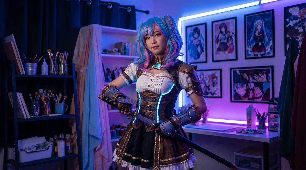 今日看料Cosplay视频